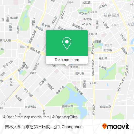 吉林大学白求恩第三医院-北门 map