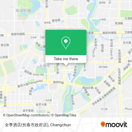 全季酒店(长春市政府店) map