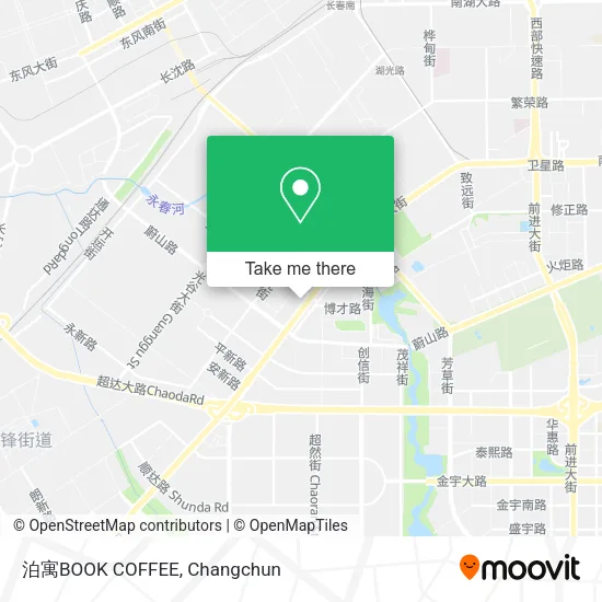 泊寓BOOK COFFEE map