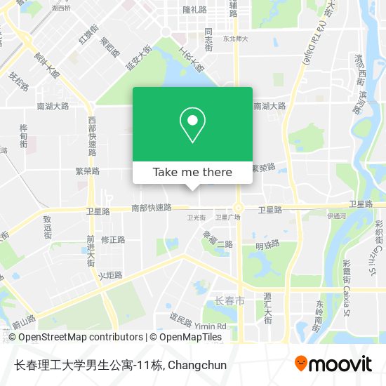 长春理工大学男生公寓-11栋 map