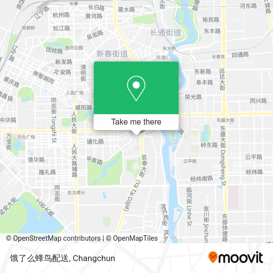 饿了么蜂鸟配送 map