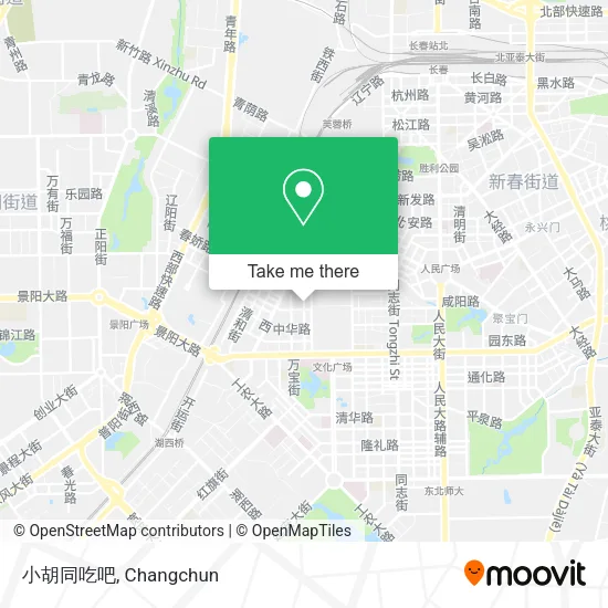 小胡同吃吧 map