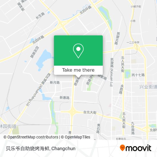 贝乐爷自助烧烤海鲜 map