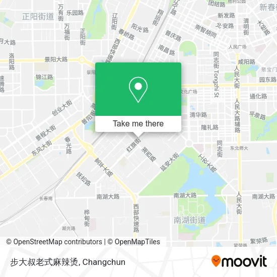 步大叔老式麻辣烫 map