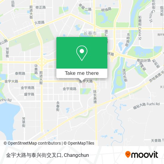 金宇大路与泰兴街交叉口 map