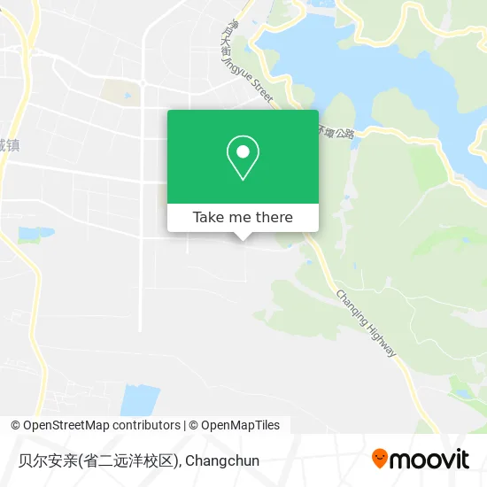 贝尔安亲(省二远洋校区) map