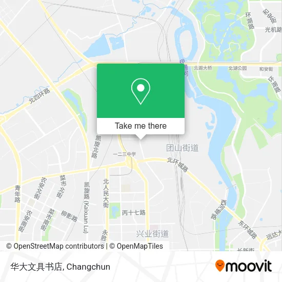 华大文具书店 map