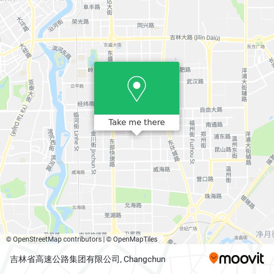 吉林省高速公路集团有限公司 map