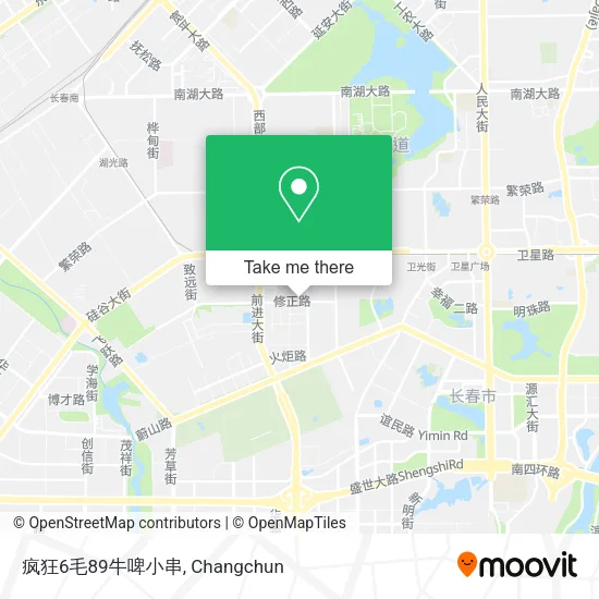 疯狂6毛89牛啤小串 map