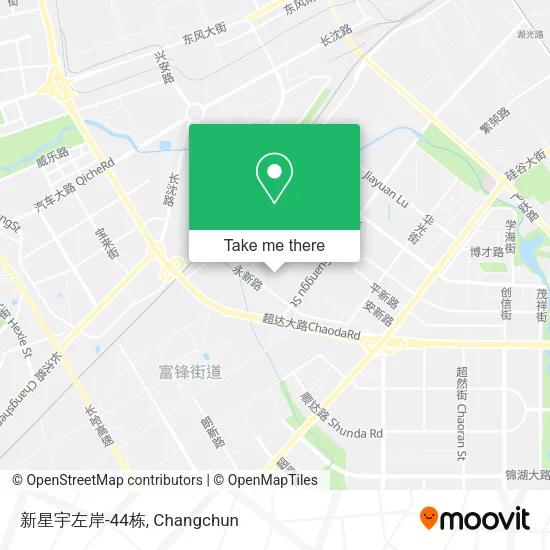 新星宇左岸-44栋 map