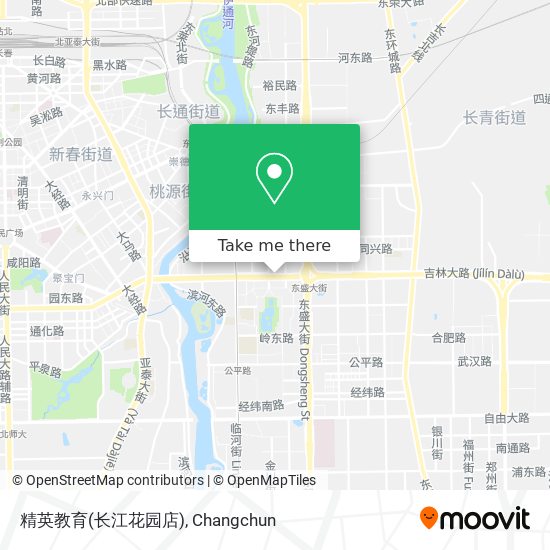 精英教育(长江花园店) map