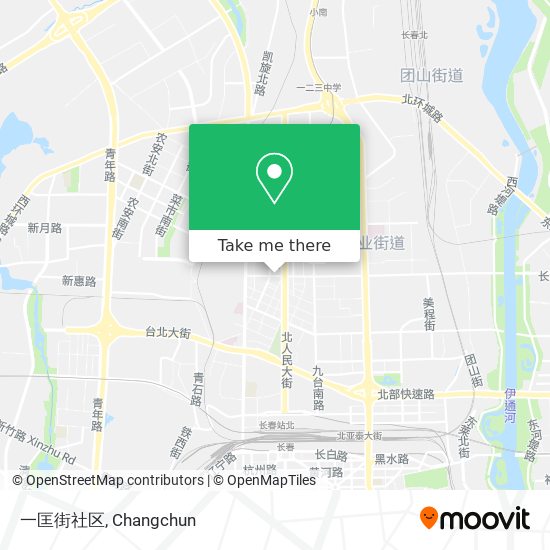 一匡街社区 map
