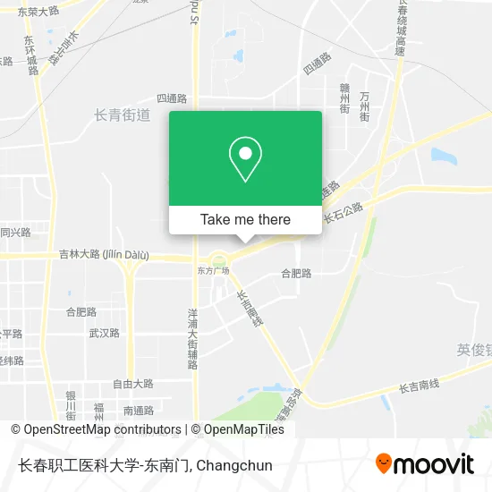 长春职工医科大学-东南门 map