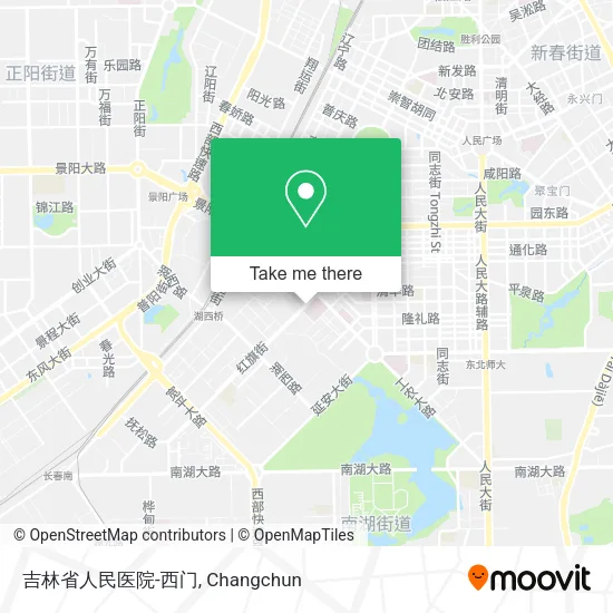 吉林省人民医院-西门 map