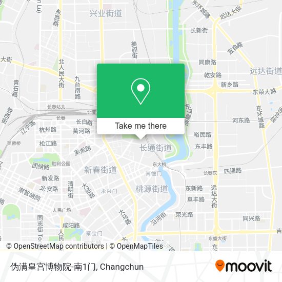 伪满皇宫博物院-南1门 map