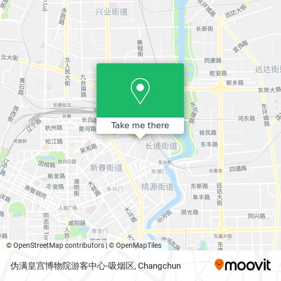 伪满皇宫博物院游客中心-吸烟区 map