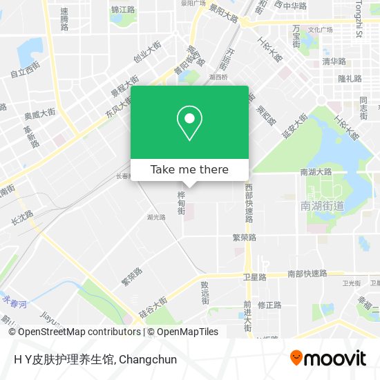 H Y皮肤护理养生馆 map