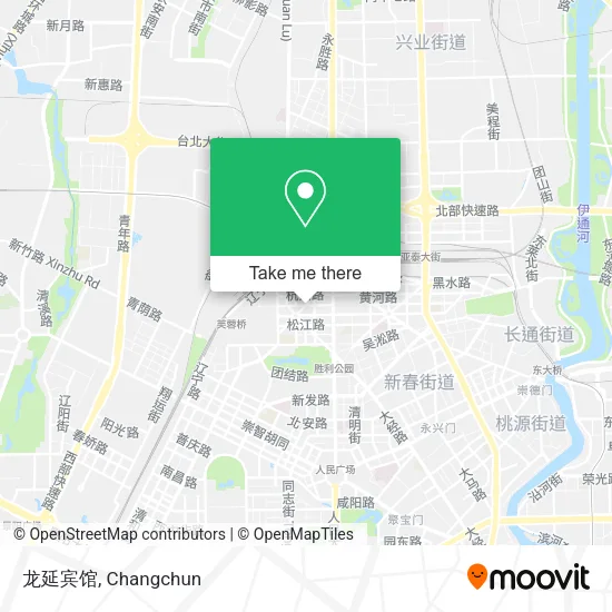 龙延宾馆 map