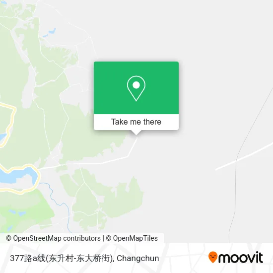 377路a线(东升村-东大桥街) map