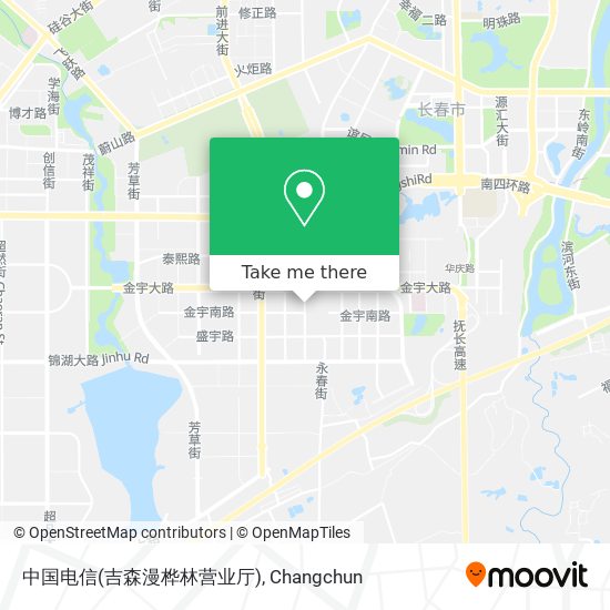 中国电信(吉森漫桦林营业厅) map