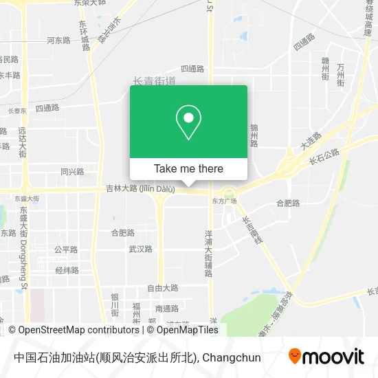 中国石油加油站(顺风治安派出所北) map