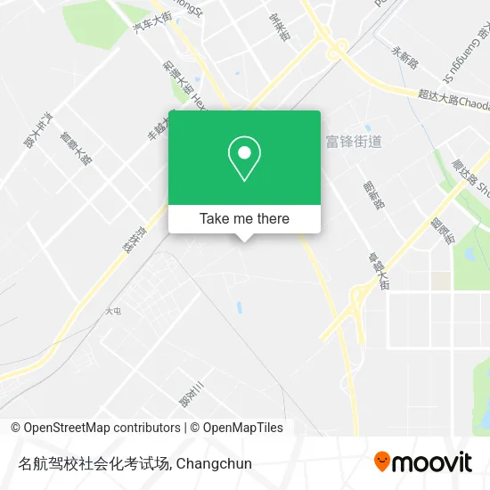名航驾校社会化考试场 map
