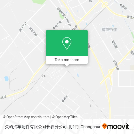 矢崎汽车配件有限公司长春分公司-北2门 map