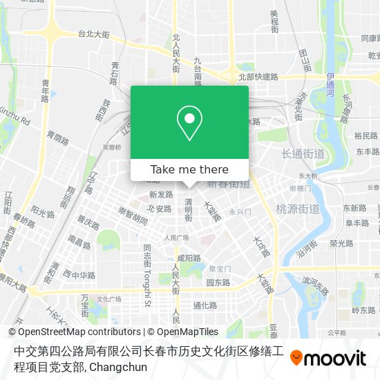 中交第四公路局有限公司长春市历史文化街区修缮工程项目党支部 map