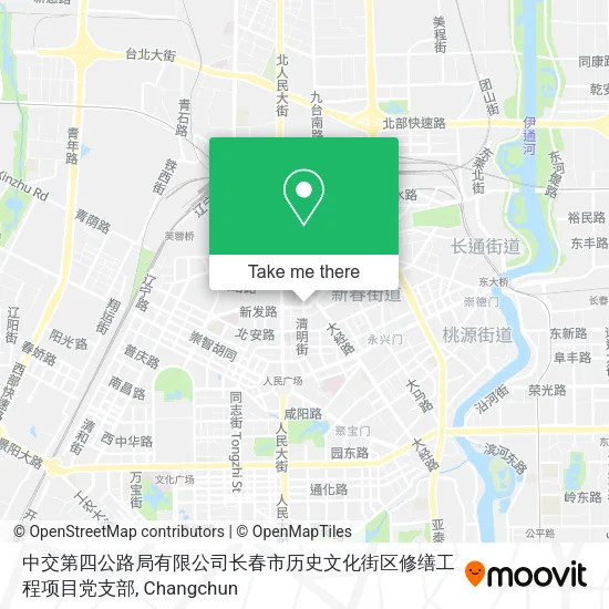中交第四公路局有限公司长春市历史文化街区修缮工程项目党支部 map