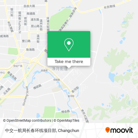 中交一航局长春环线项目部 map