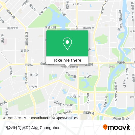 逸家时尚宾馆-A座 map