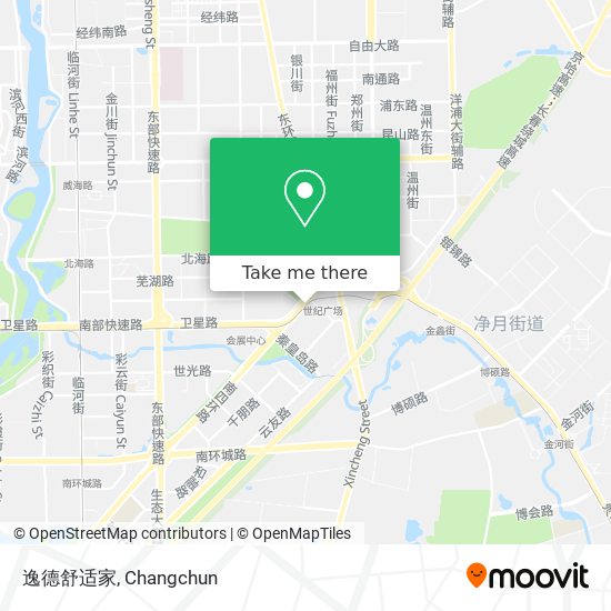 逸德舒适家 map
