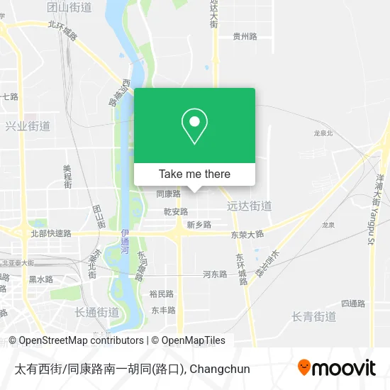 太有西街/同康路南一胡同(路口) map