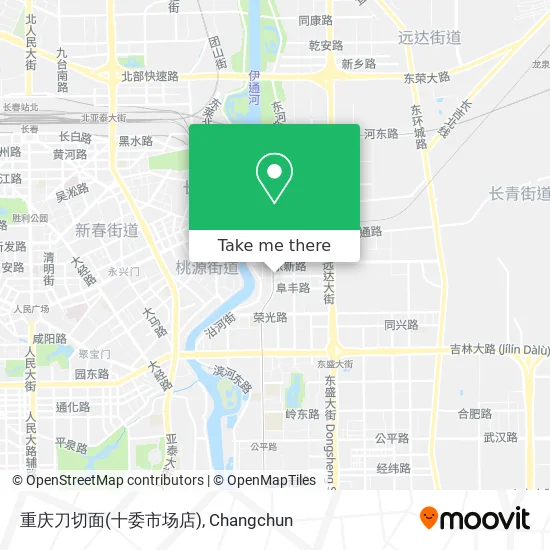 重庆刀切面(十委市场店) map