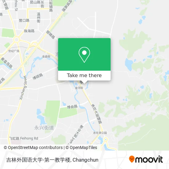 吉林外国语大学-第一教学楼 map