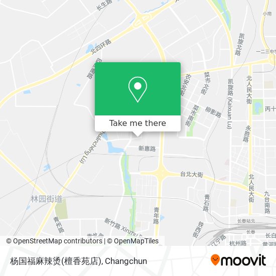 杨国福麻辣烫(檀香苑店) map