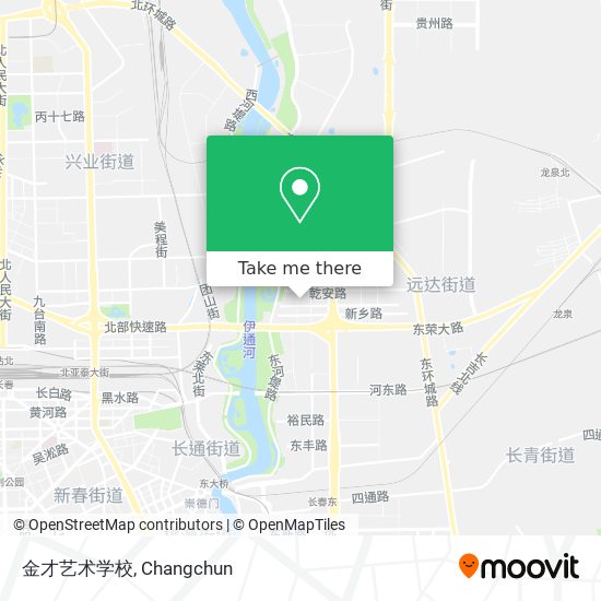 金才艺术学校 map