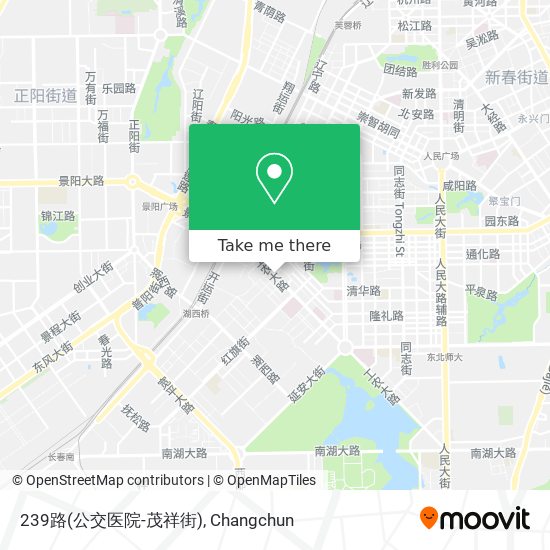 239路(公交医院-茂祥街) map