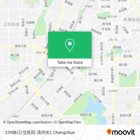 239路(公交医院-茂祥街) map