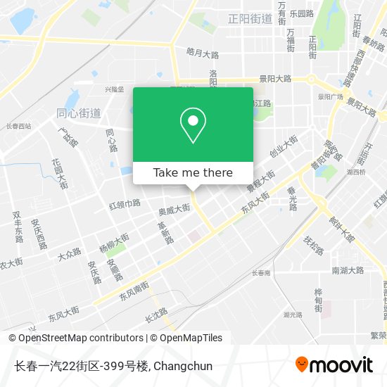 长春一汽22街区-399号楼 map