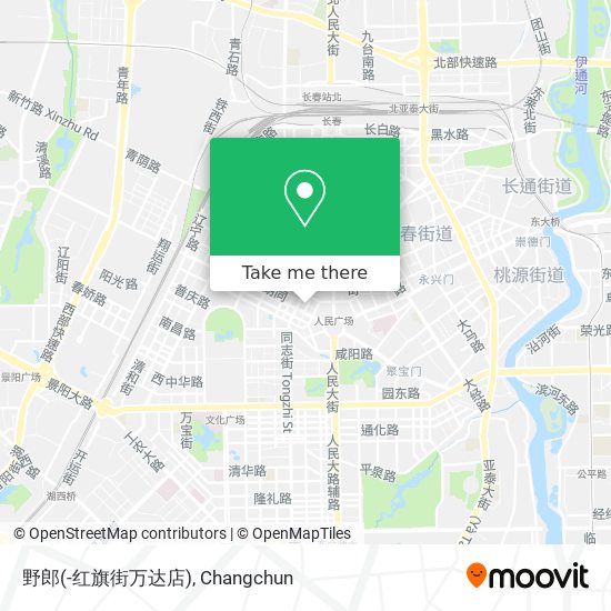 野郎(-红旗街万达店) map