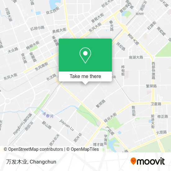 万发木业 map