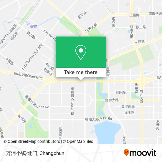 万浦小镇-北门 map