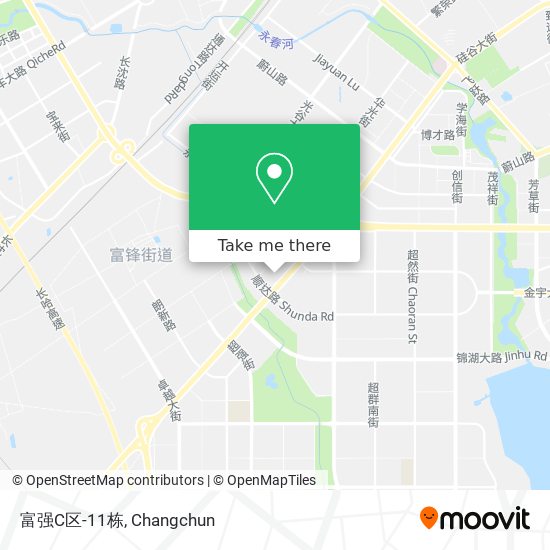 富强C区-11栋 map