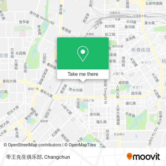 帝王先生俱乐部 map