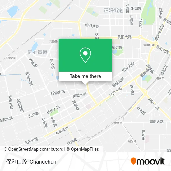 保利口腔 map