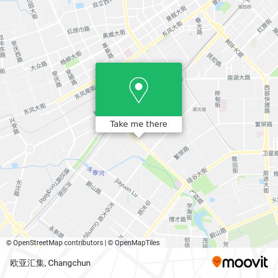欧亚汇集 map