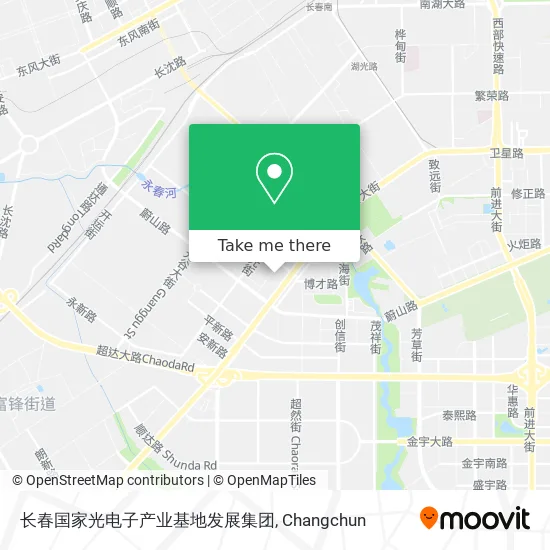 长春国家光电子产业基地发展集团 map