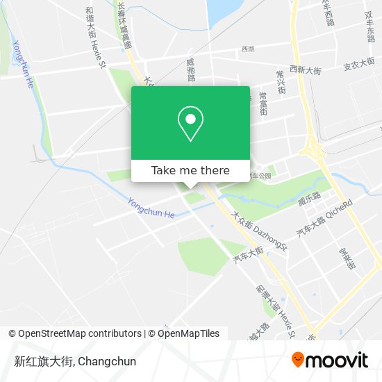 新红旗大街 map