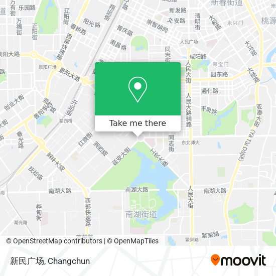 新民广场 map